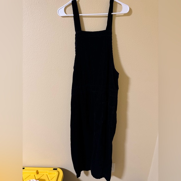 NWT Neuflora Olivia black corduroy dress - Picture 4 of 5
